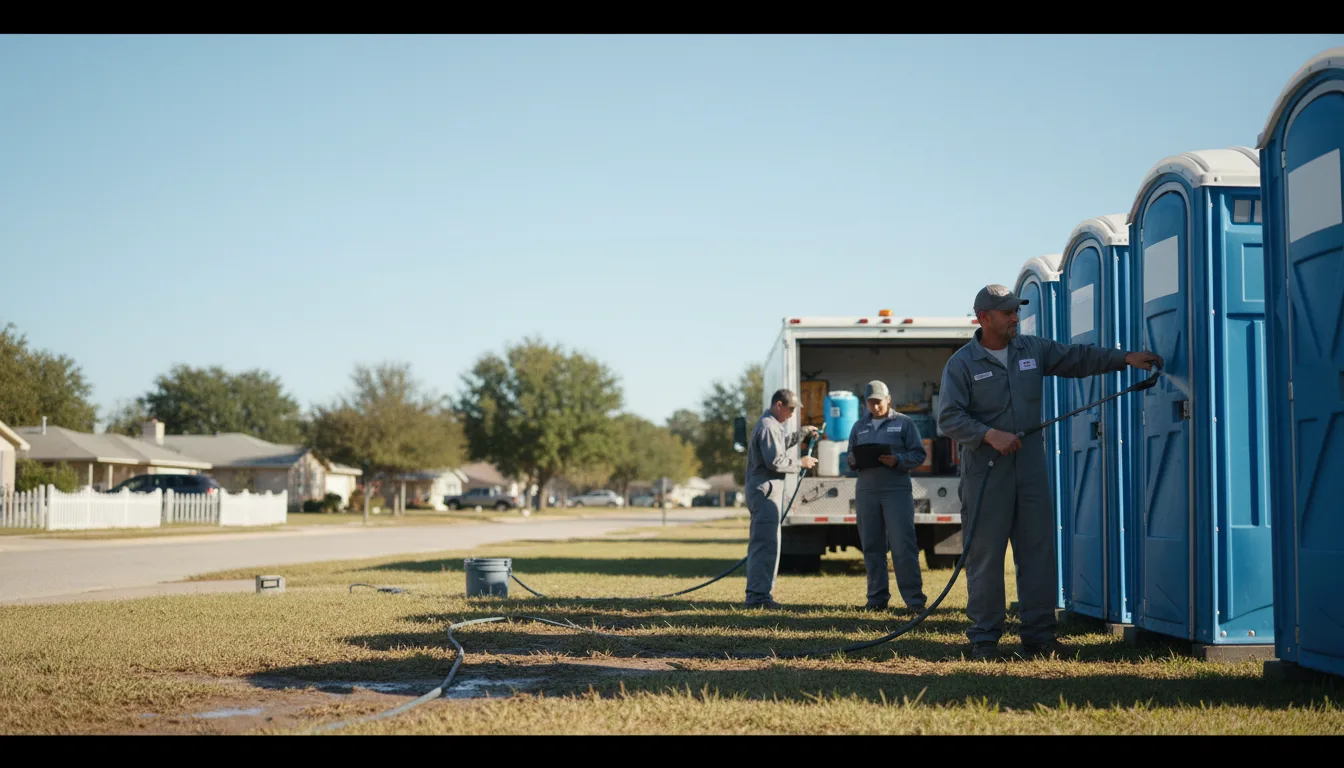 Long-Term Portable Toilet Rental in Granton, WI near me